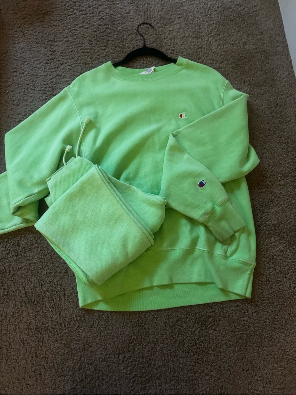 Champion sweat suit